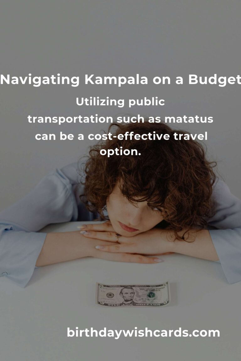 Unlocking Financial Freedom: How to Save $500 in Kampala on a Tight Budget