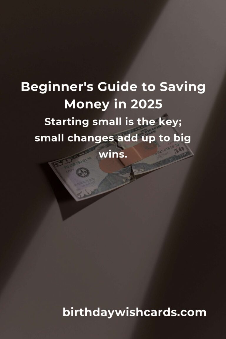 Unlocking Financial Freedom: Saving Money Tips for Beginners in 2025