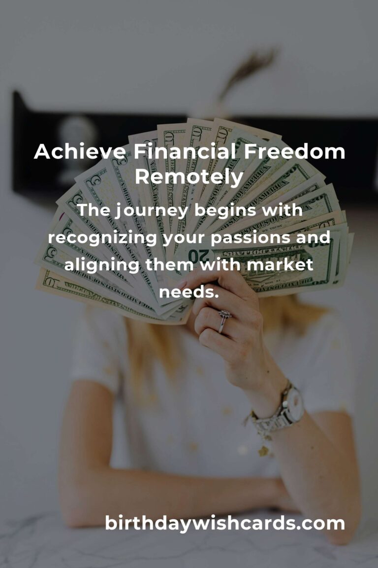 Unlocking Freedom: A Heartfelt Guide to Building Passive Income for Remote Workers
