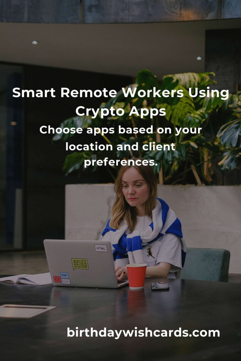 Unlocking Freedom: The Best Cryptocurrency Apps for Remote Workers in 2024