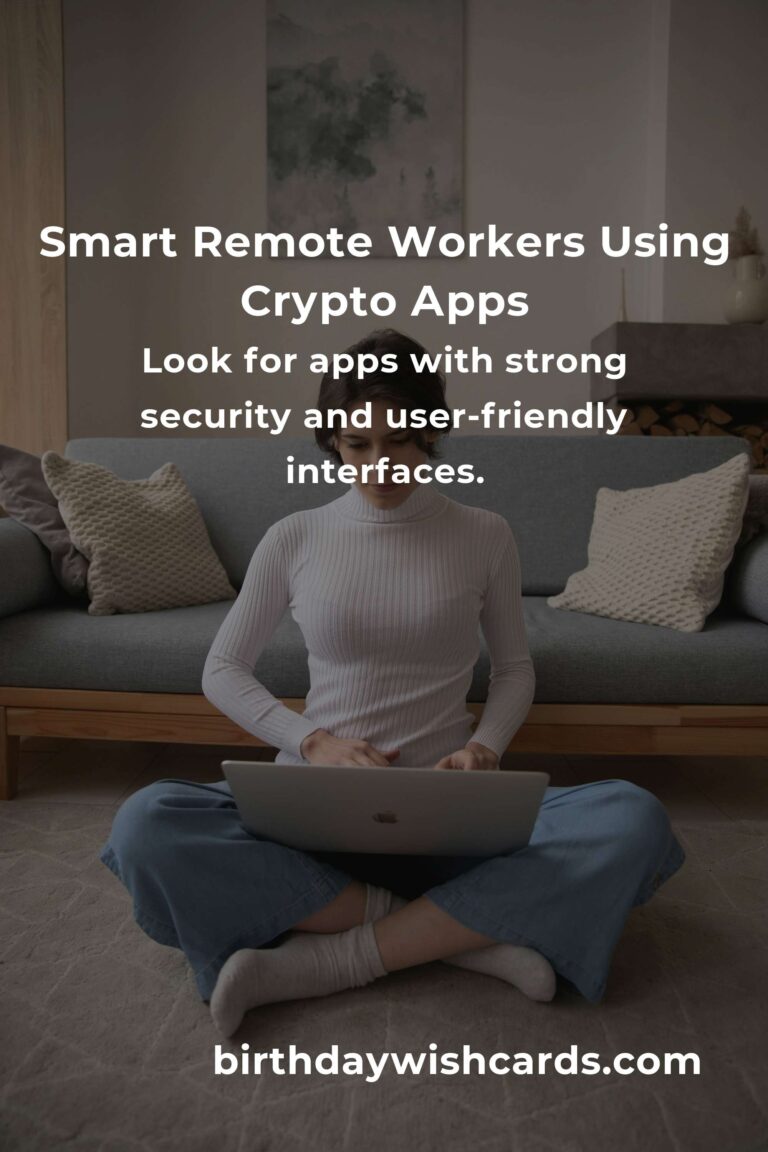 Unlocking Freedom: The Best Cryptocurrency Apps for Remote Workers in 2024