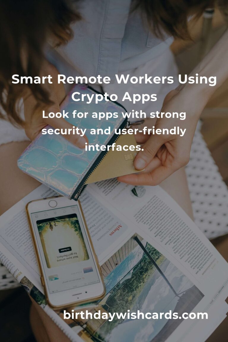Unlocking Freedom: The Best Cryptocurrency Apps for Remote Workers in 2024