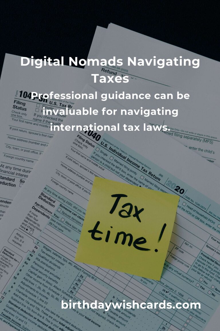 Unlocking Joy and Freedom: Tax Savings Tips for Digital Nomads in 2025