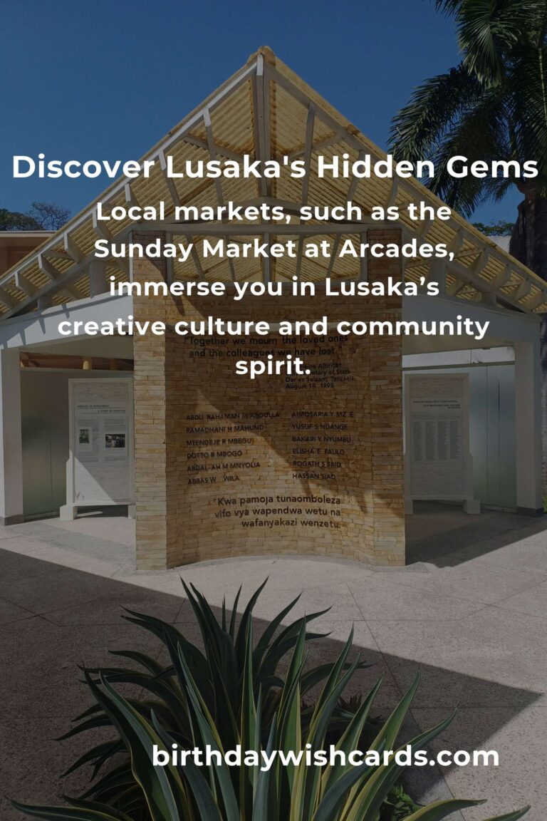 Unlocking Lusaka’s Best-Kept Secrets: The Ultimate Guide to Hidden Gems in Zambia’s Heart
