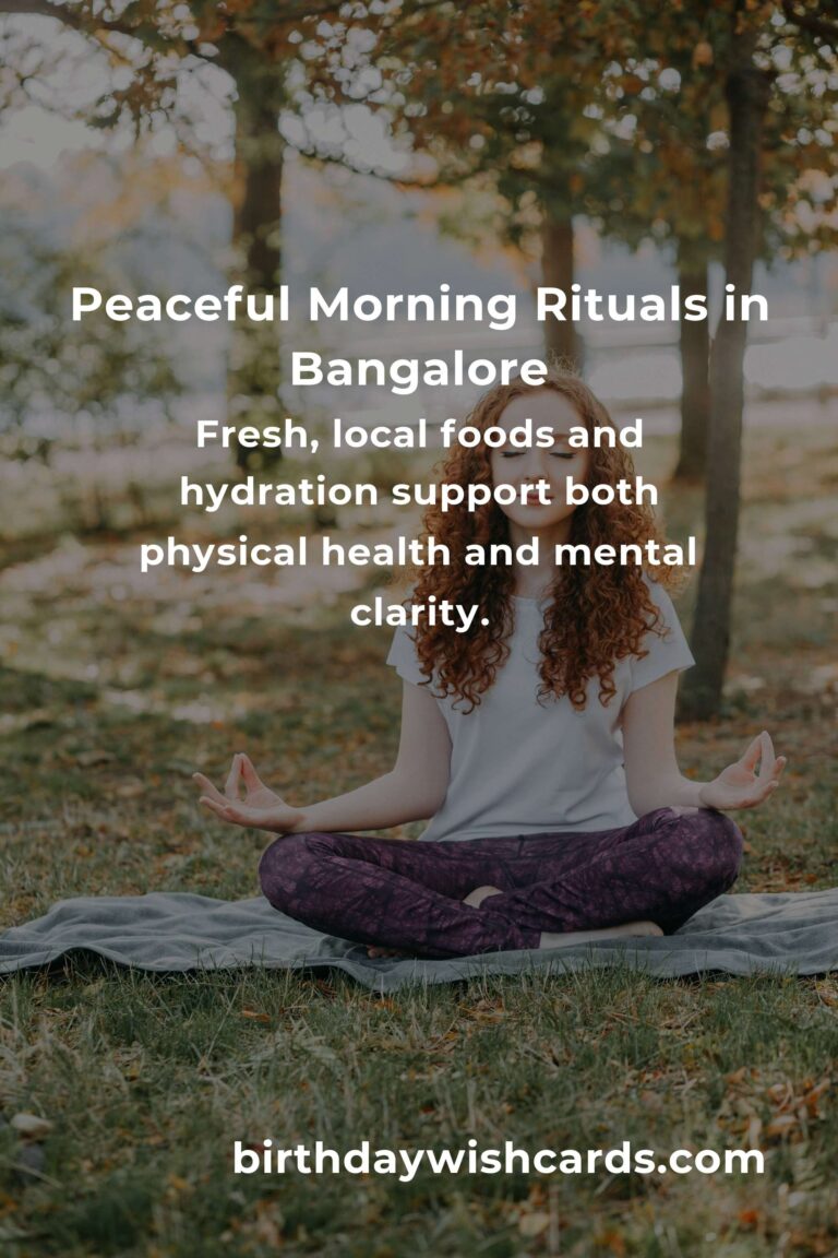 Unlocking Mental Clarity: Daily Habits for Bangalore's Urban Souls