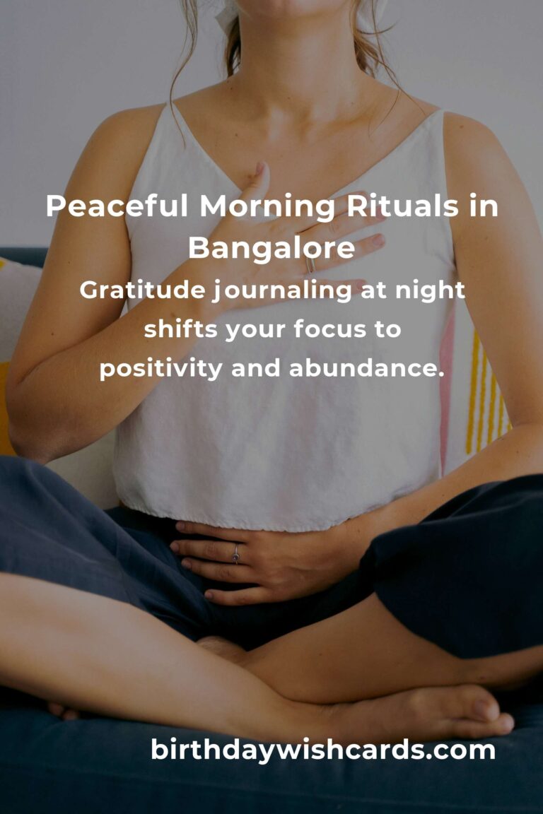 Unlocking Mental Clarity: Daily Habits for Bangalore's Urban Souls