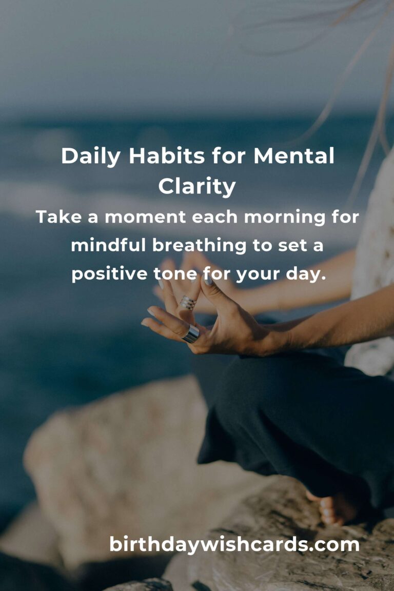 Unlocking Mental Clarity in Dallas: Daily Habits for a Balanced Mind