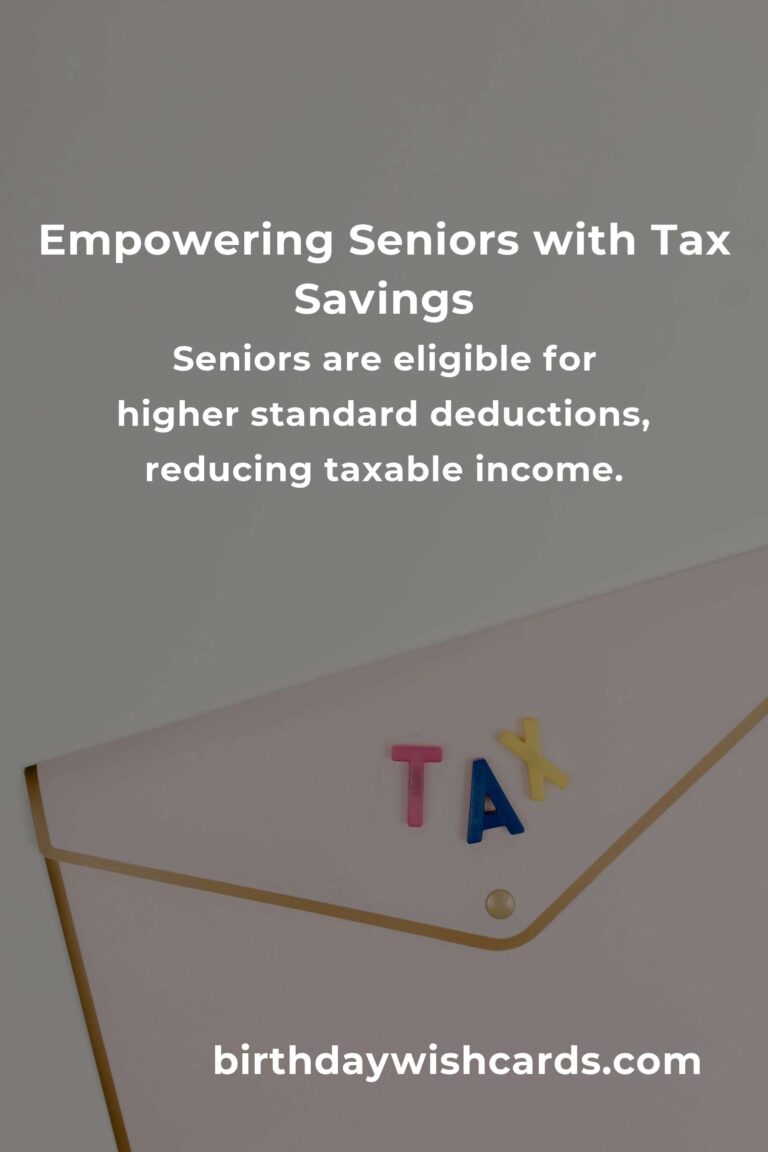 Unlocking Peace of Mind: The Complete Guide to Tax Savings for Seniors