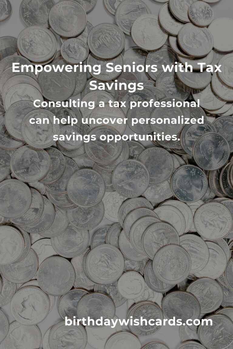 Unlocking Peace of Mind: The Complete Guide to Tax Savings for Seniors