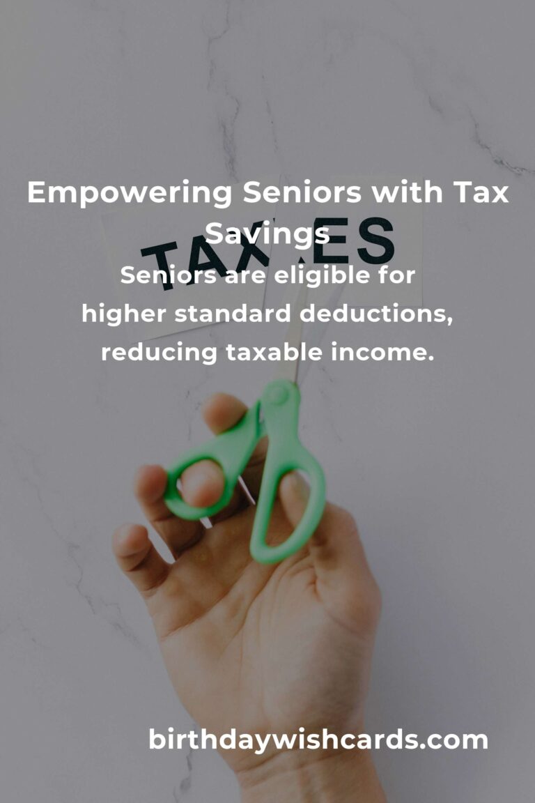 Unlocking Peace of Mind: The Complete Guide to Tax Savings for Seniors