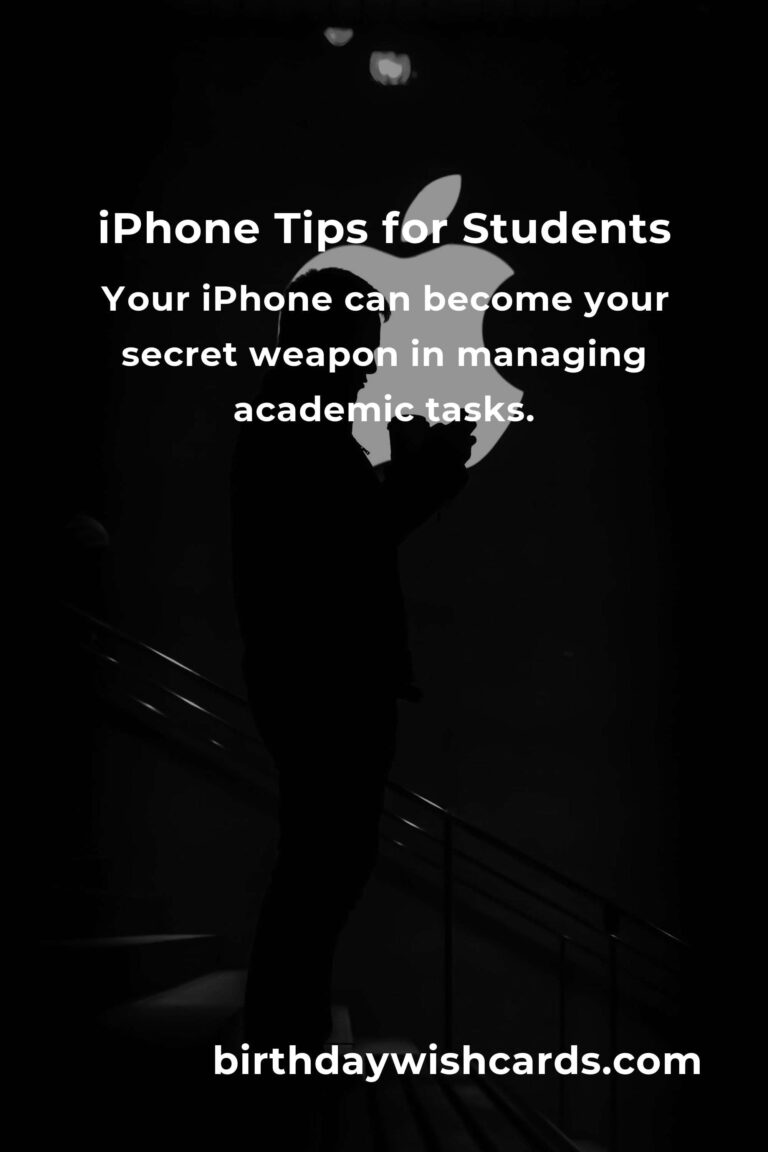 Unlocking Success: The Ultimate iPhone Tips Guide for Students