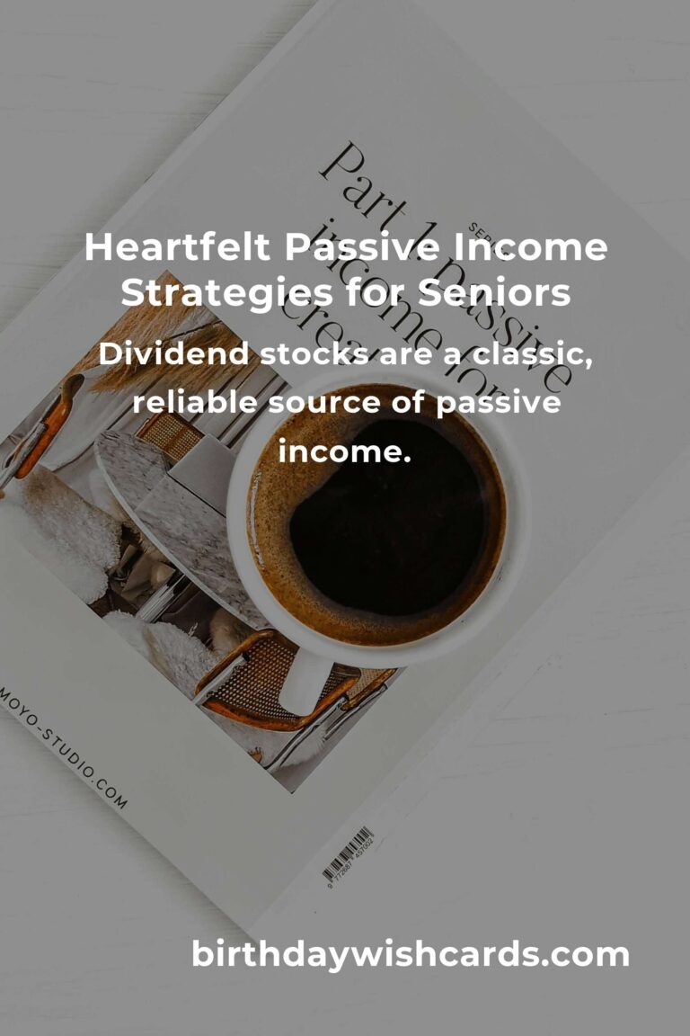 Unlocking the Golden Years: Heartfelt Passive Income Tips for Seniors in 2025