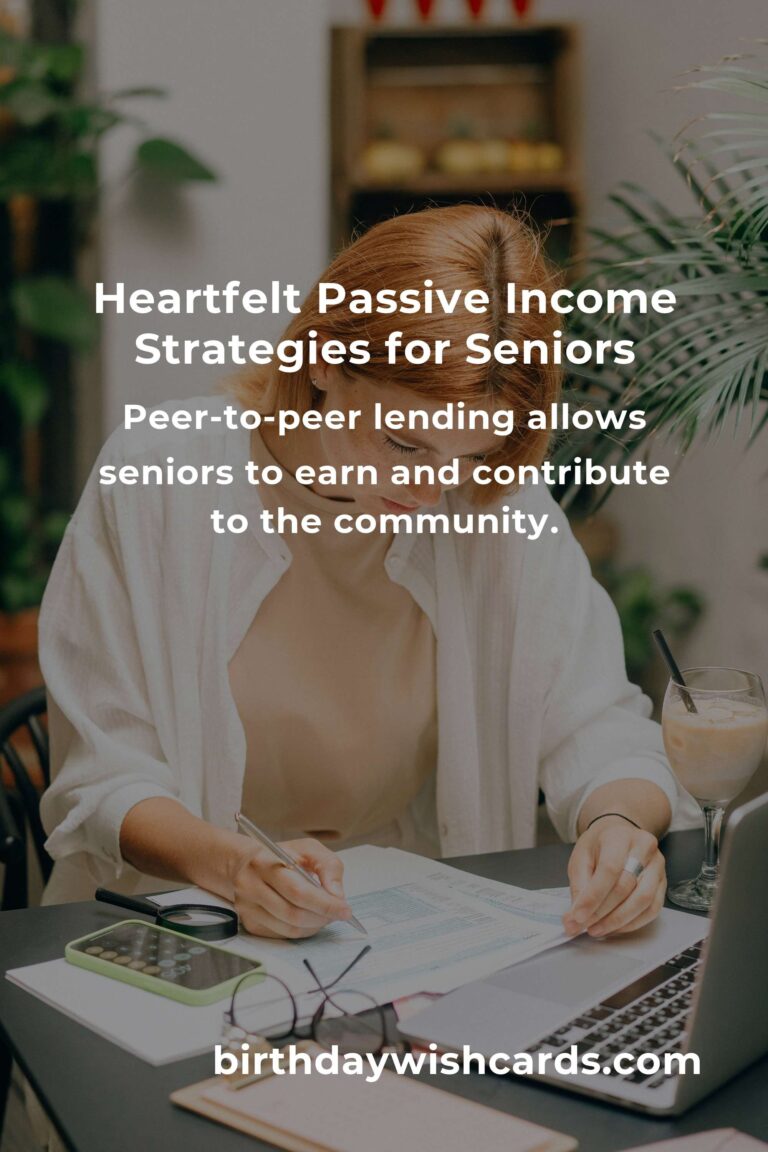 Unlocking the Golden Years: Heartfelt Passive Income Tips for Seniors in 2025