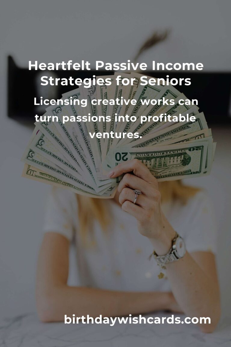 Unlocking the Golden Years: Heartfelt Passive Income Tips for Seniors in 2025