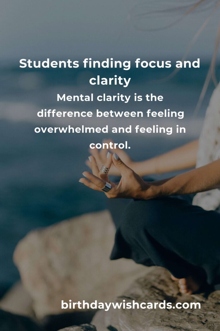 Unlocking the Mind: How Students Can Improve Mental Clarity