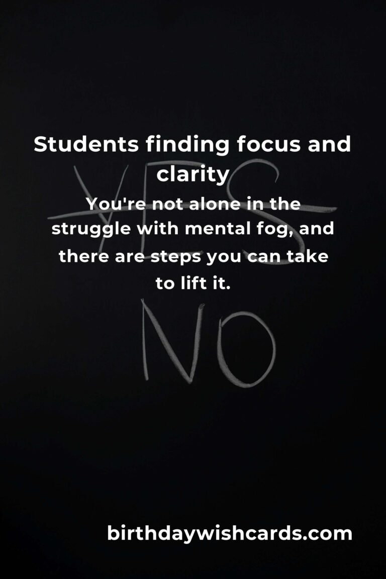 Unlocking the Mind: How Students Can Improve Mental Clarity