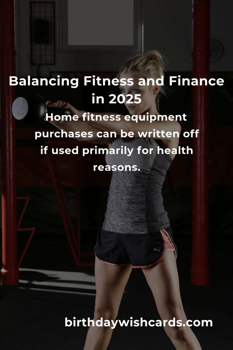 Unlocking the Path to Wellness: Tax Savings Tips for Fitness Enthusiasts in 2025