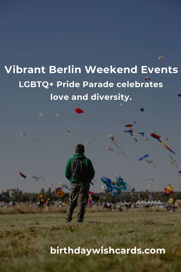 Unmissable Berlin Moments: Top Local Events Lighting Up the City This Weekend