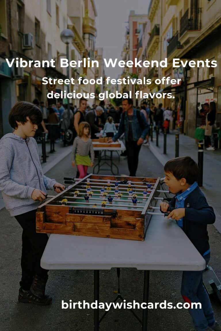 Unmissable Berlin Moments: Top Local Events Lighting Up the City This Weekend