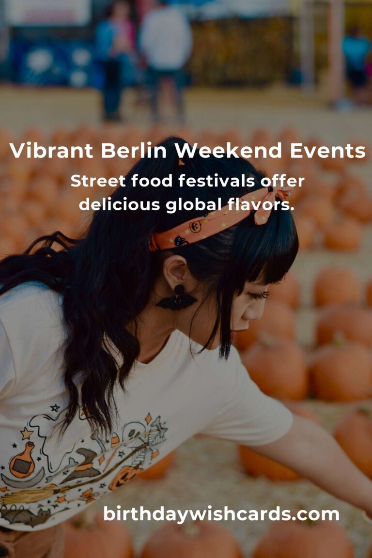 Unmissable Berlin Moments: Top Local Events Lighting Up the City This Weekend