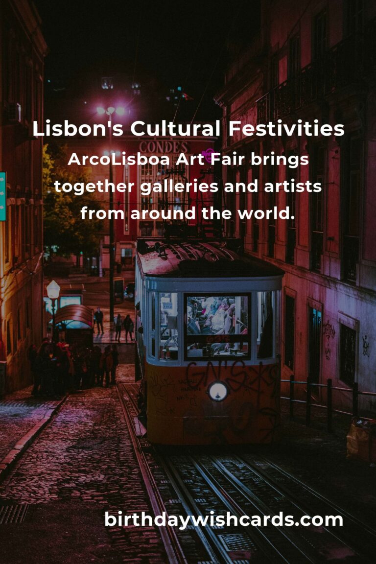 Unmissable Lisbon Cultural Events in 2025