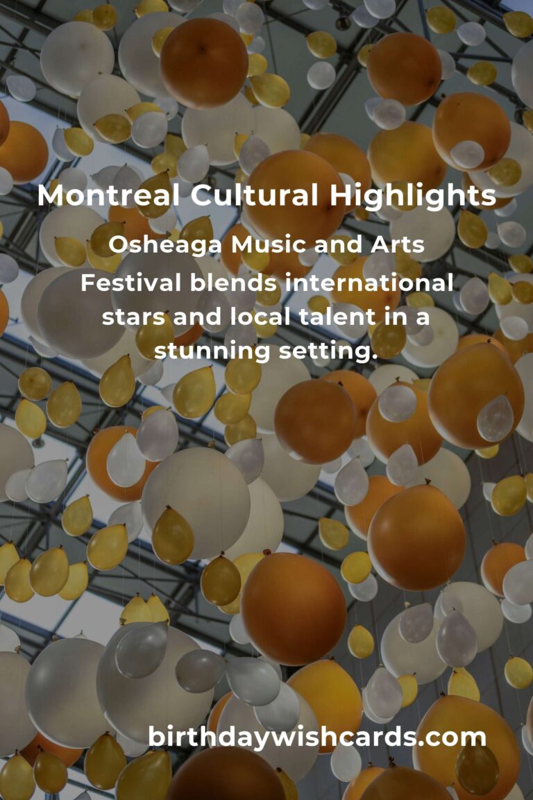 Unmissable Montreal Cultural Events in 2025