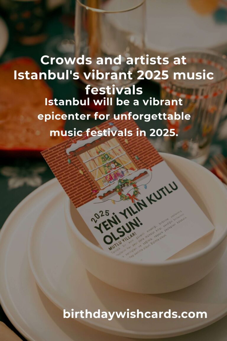 Unmissable Music Festivals in Istanbul 2025: A Melodic Journey Awaits