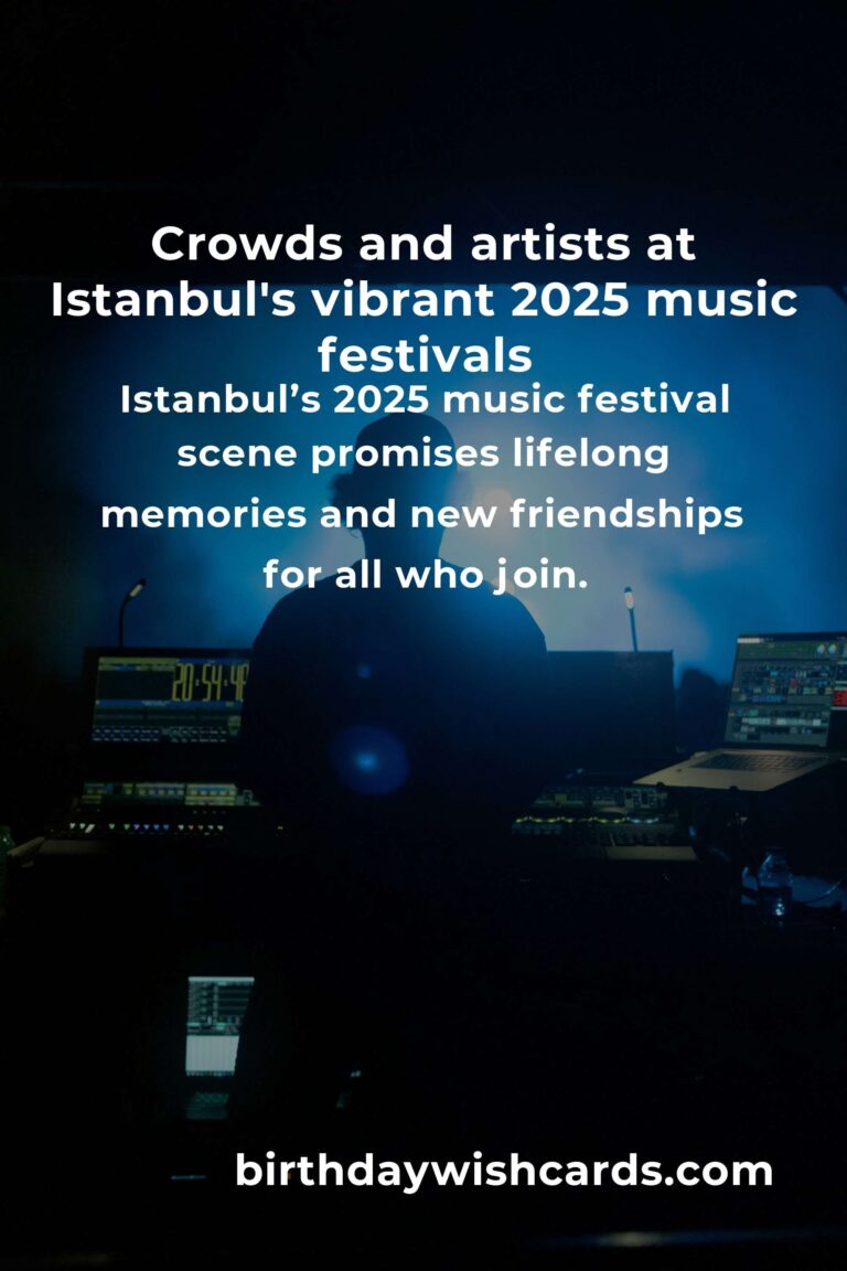 Unmissable Music Festivals in Istanbul 2025: A Melodic Journey Awaits