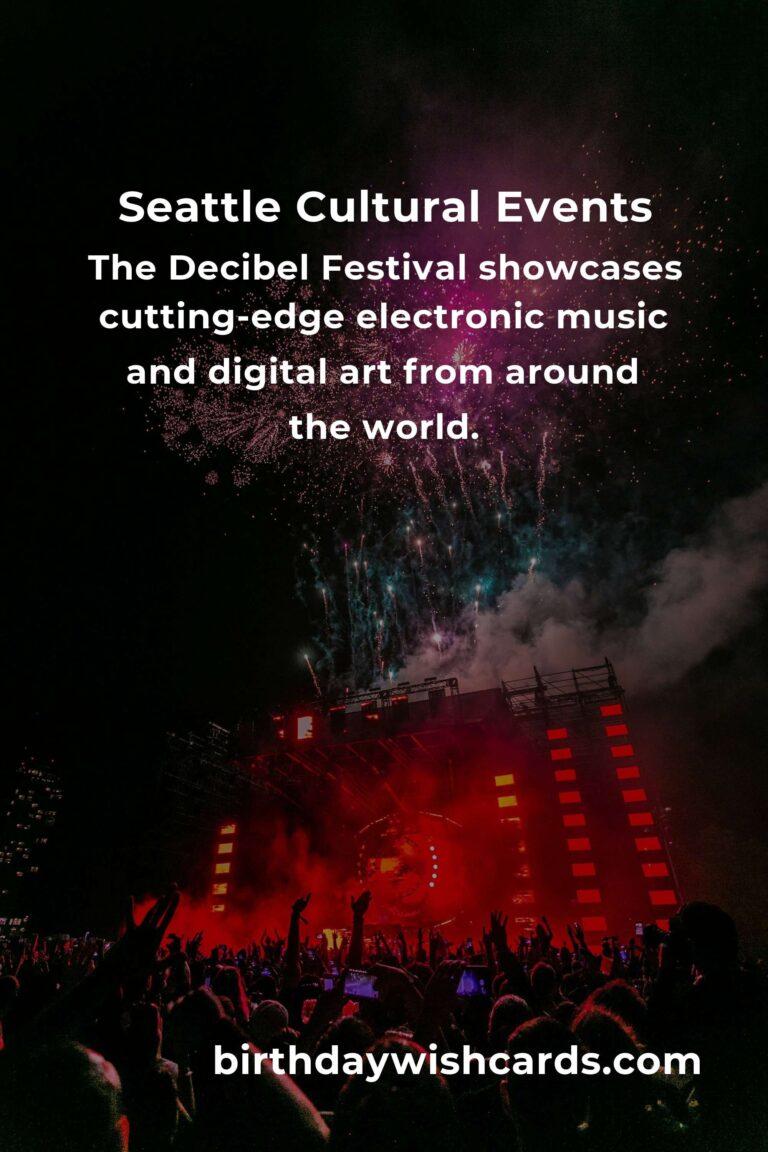 Unmissable Seattle Cultural Events in 2025