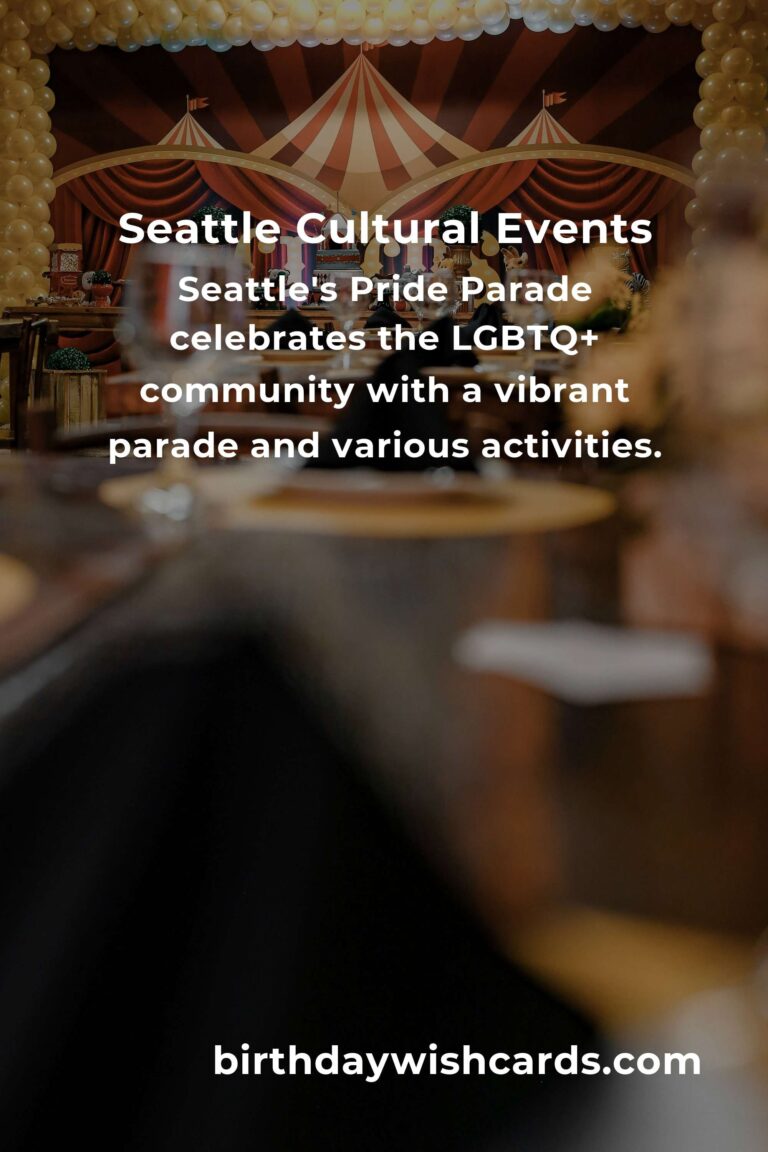 Unmissable Seattle Cultural Events in 2025