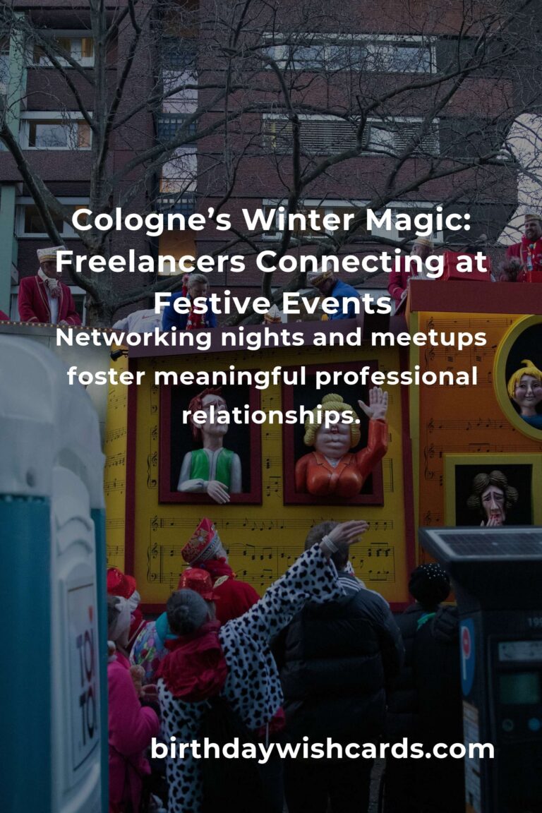 Unmissable Winter Events in Cologne: A Freelancer’s Guide to Inspiration, Connection, and Joy