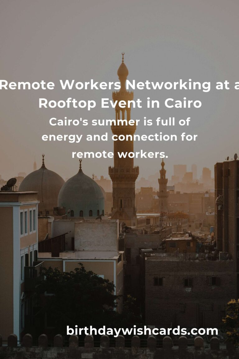 Unplug & Thrive: Best Summer Events in Cairo for Remote Workers Seeking Connection & Inspiration