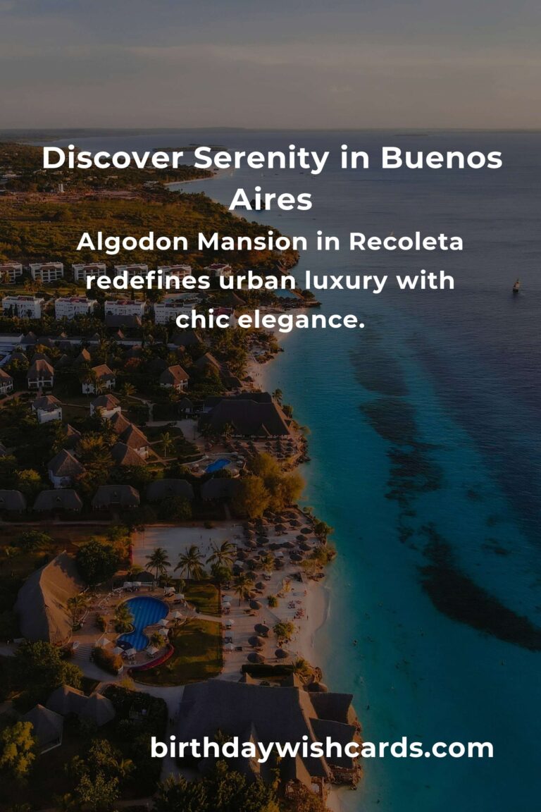 Unveiling Hidden Gems: Luxury Resorts in Buenos Aires That Will Steal Your Heart