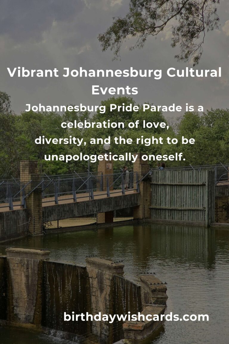 Unveiling Johannesburg’s Cultural Treasures: Must-Experience Events in 2025