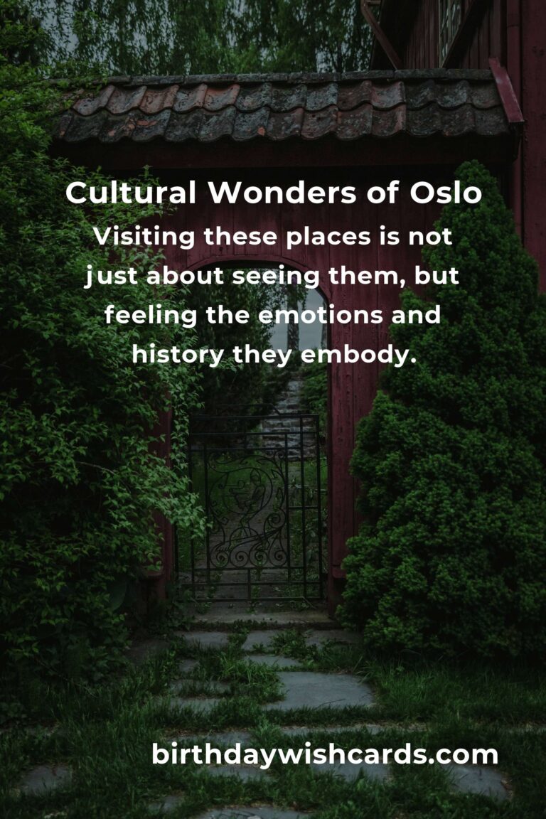 Unveiling Oslo: Explore the Top 18 Cultural Sites That Stir the Soul