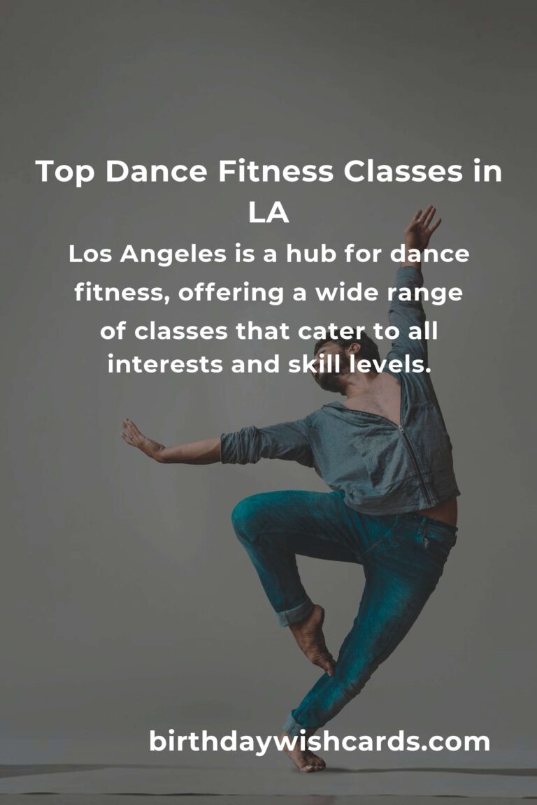 Unveiling the Best Dance Fitness Classes in Los Angeles for Ultimate Fun in 2025