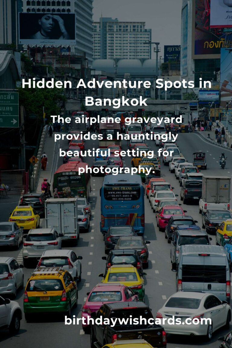 Unveiling the Hidden Adventure Spots in Bangkok You Must See