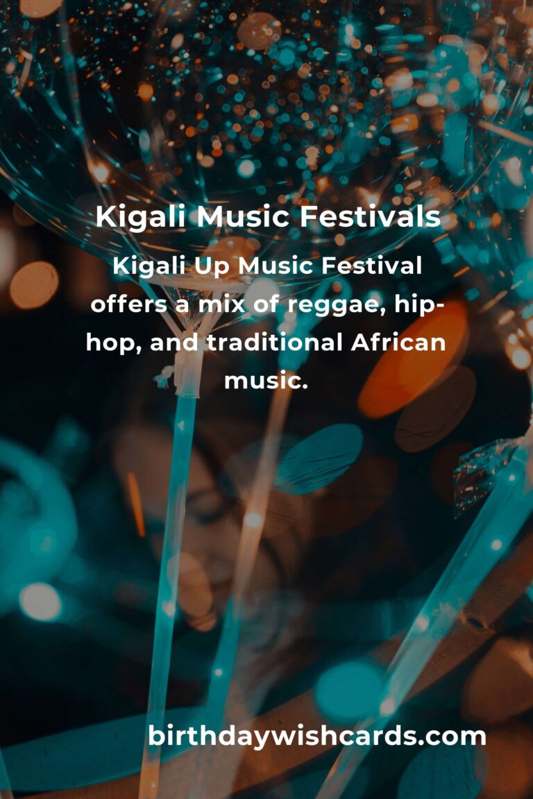 Upcoming Music Festivals in Kigali for 2025: A Melodious Journey