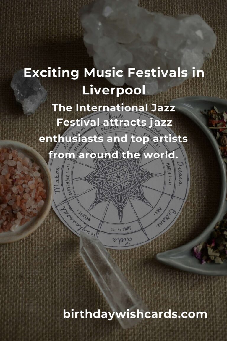 Upcoming Music Festivals in Liverpool for 2025: A Comprehensive Guide