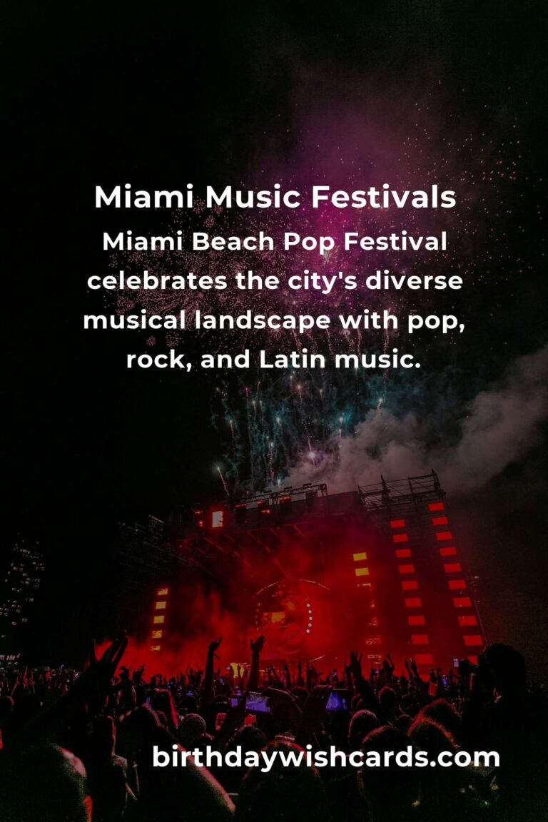 Upcoming Music Festivals in Miami for 2025: A Melodic Extravaganza