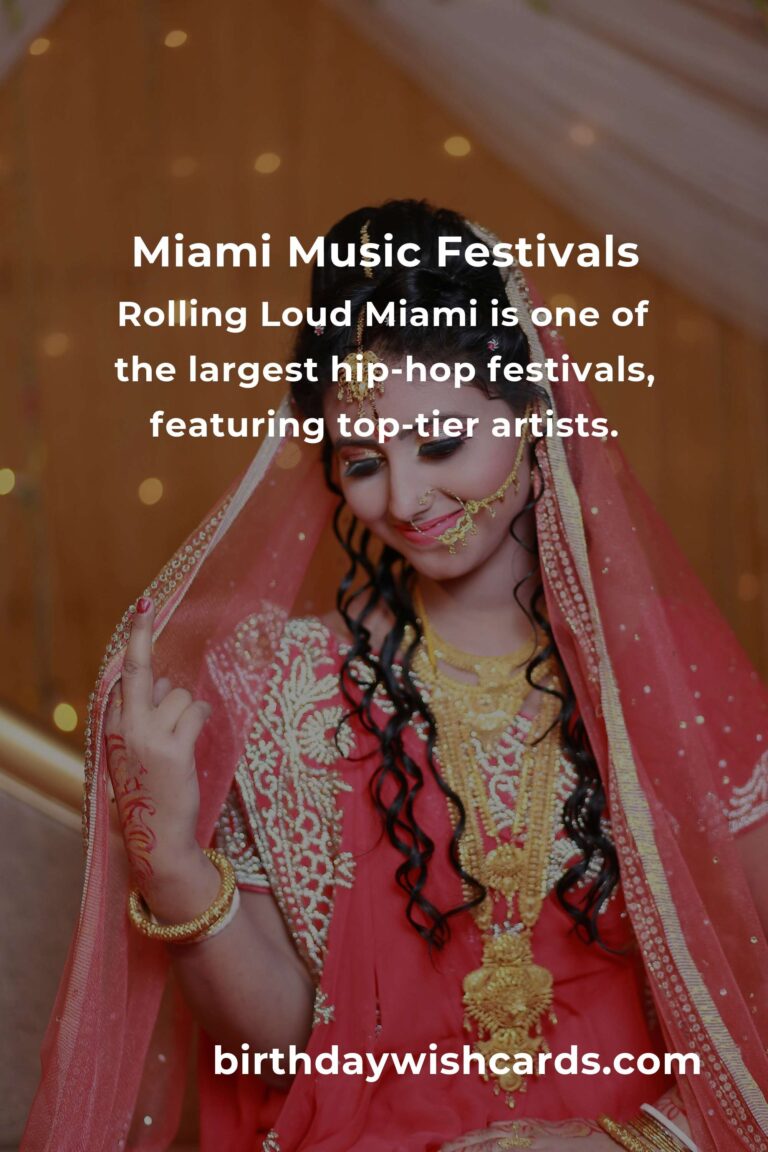 Upcoming Music Festivals in Miami for 2025: A Melodic Extravaganza