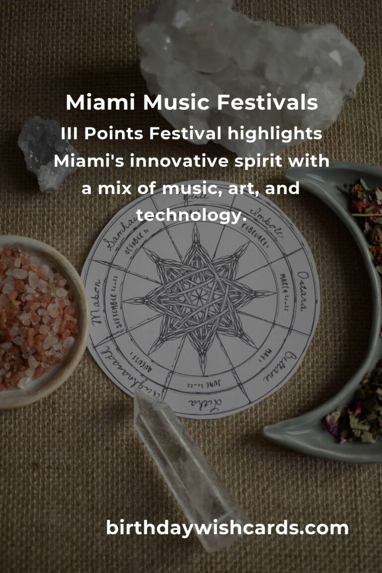 Upcoming Music Festivals in Miami for 2025: A Melodic Extravaganza