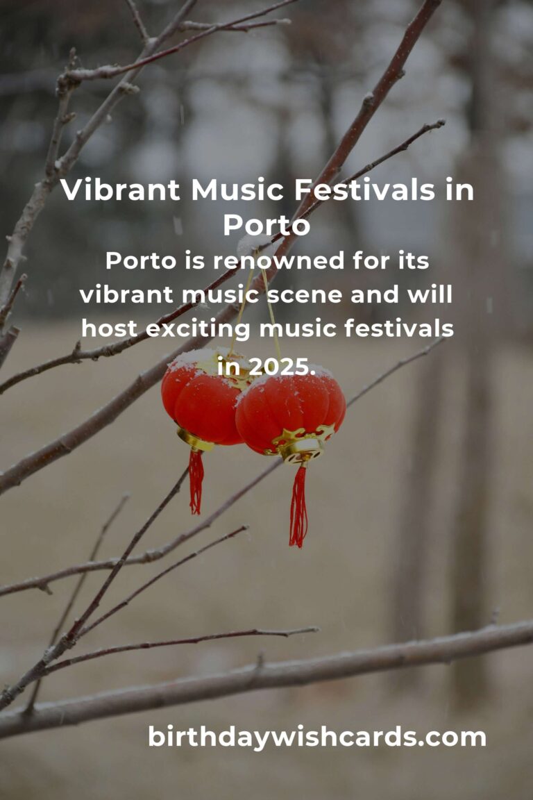Upcoming Music Festivals in Porto for 2025