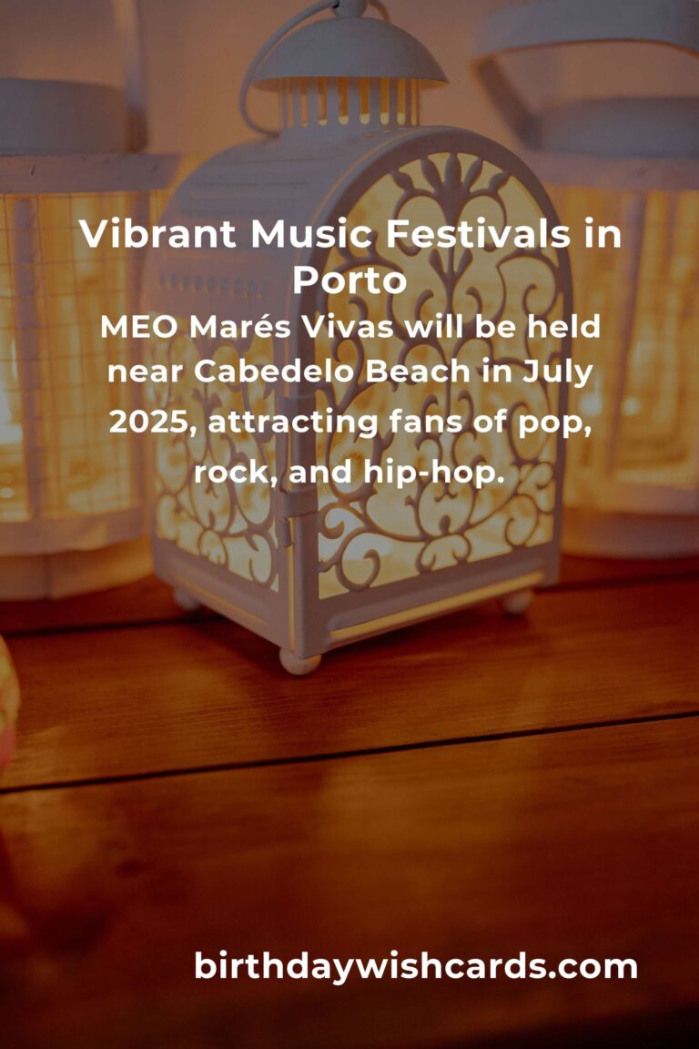 Upcoming Music Festivals in Porto for 2025