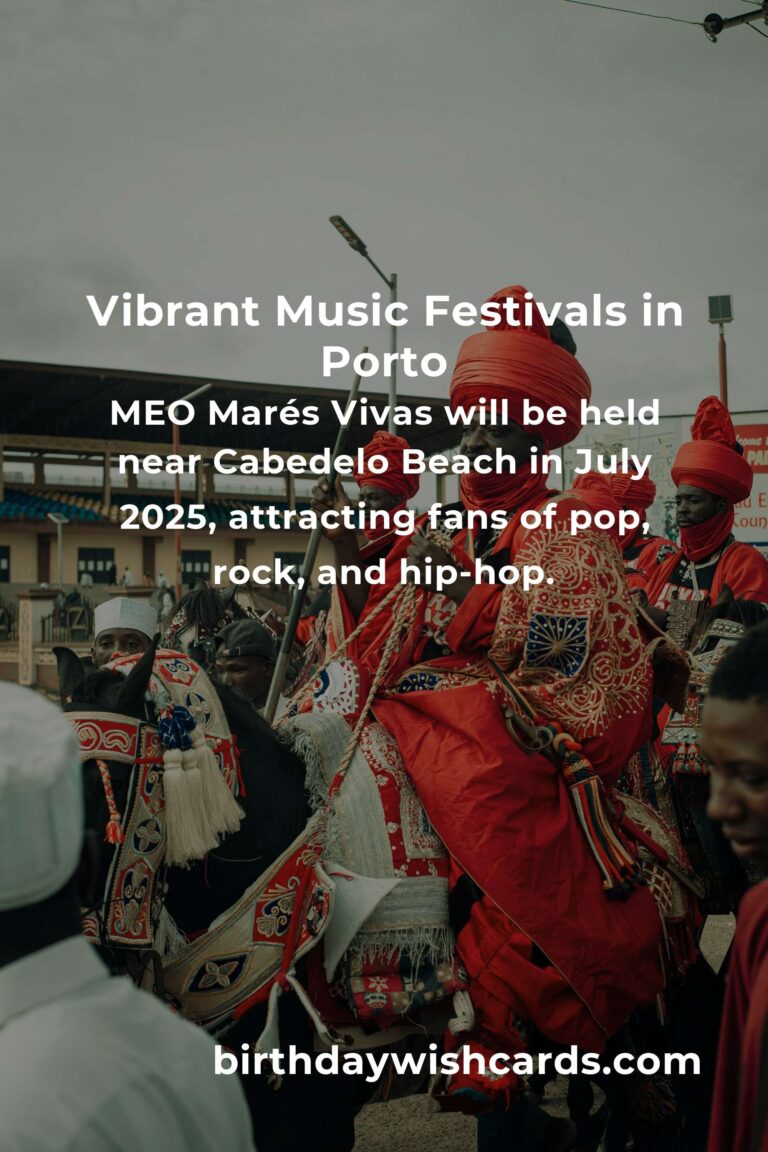 Upcoming Music Festivals in Porto for 2025