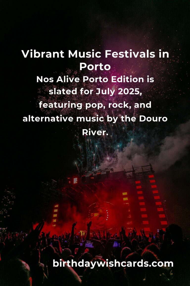 Upcoming Music Festivals in Porto for 2025