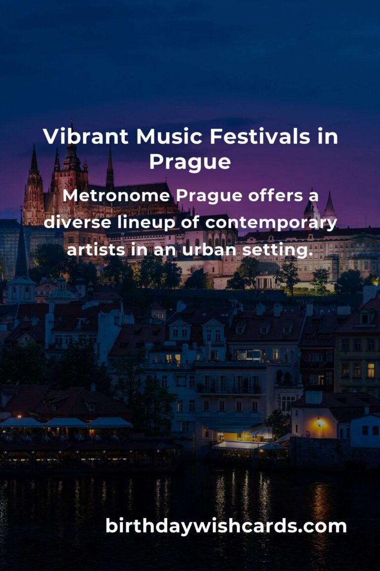 Upcoming Music Festivals in Prague for 2025: A Guide for Music Lovers