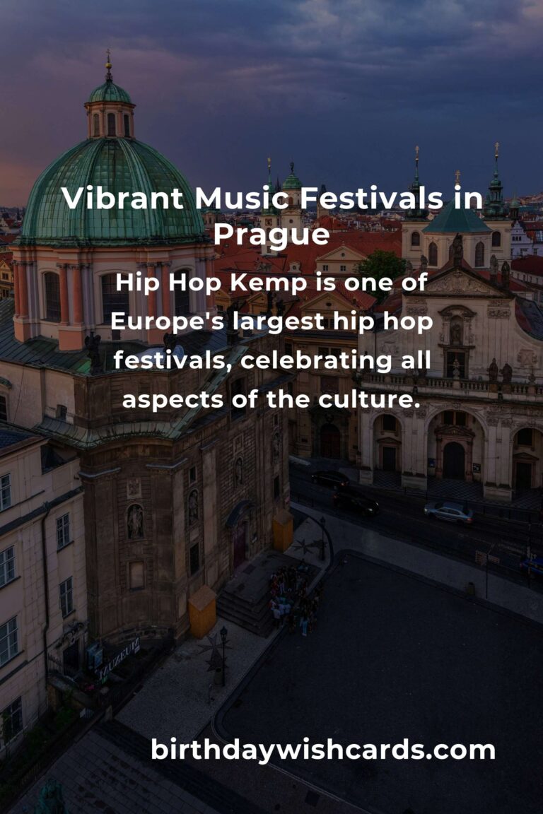Upcoming Music Festivals in Prague for 2025: A Guide for Music Lovers
