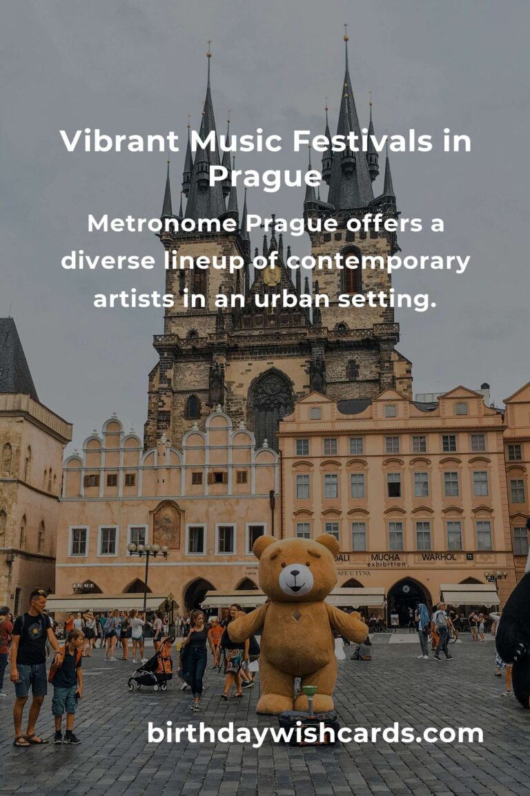 Upcoming Music Festivals in Prague for 2025: A Guide for Music Lovers