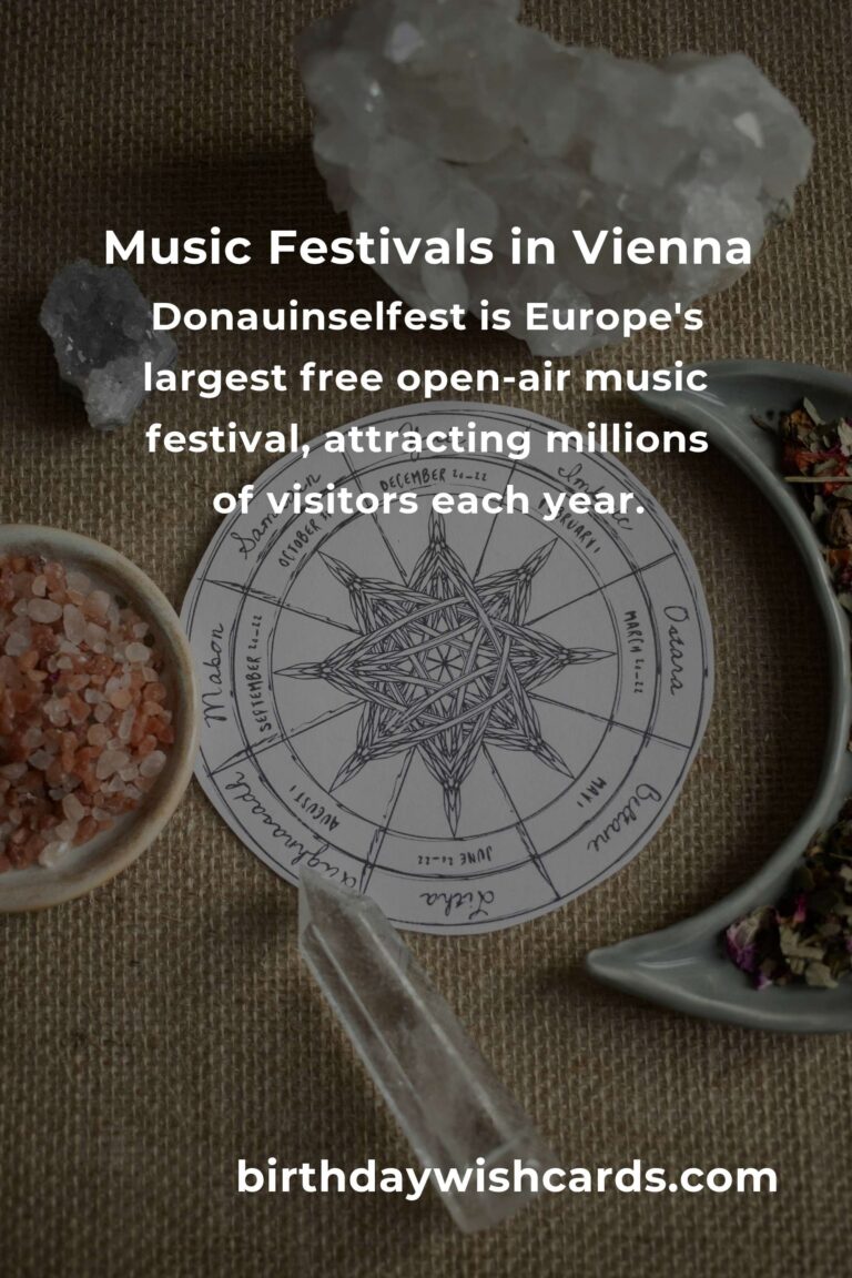 Upcoming Music Festivals in Vienna for 2025: A Melodic Journey Awaits